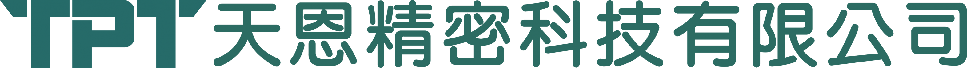 天恩精密科技 Logo